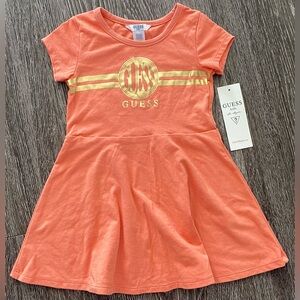 •NWT•Guess Kids Toddler Girl Short Sleeve Dress